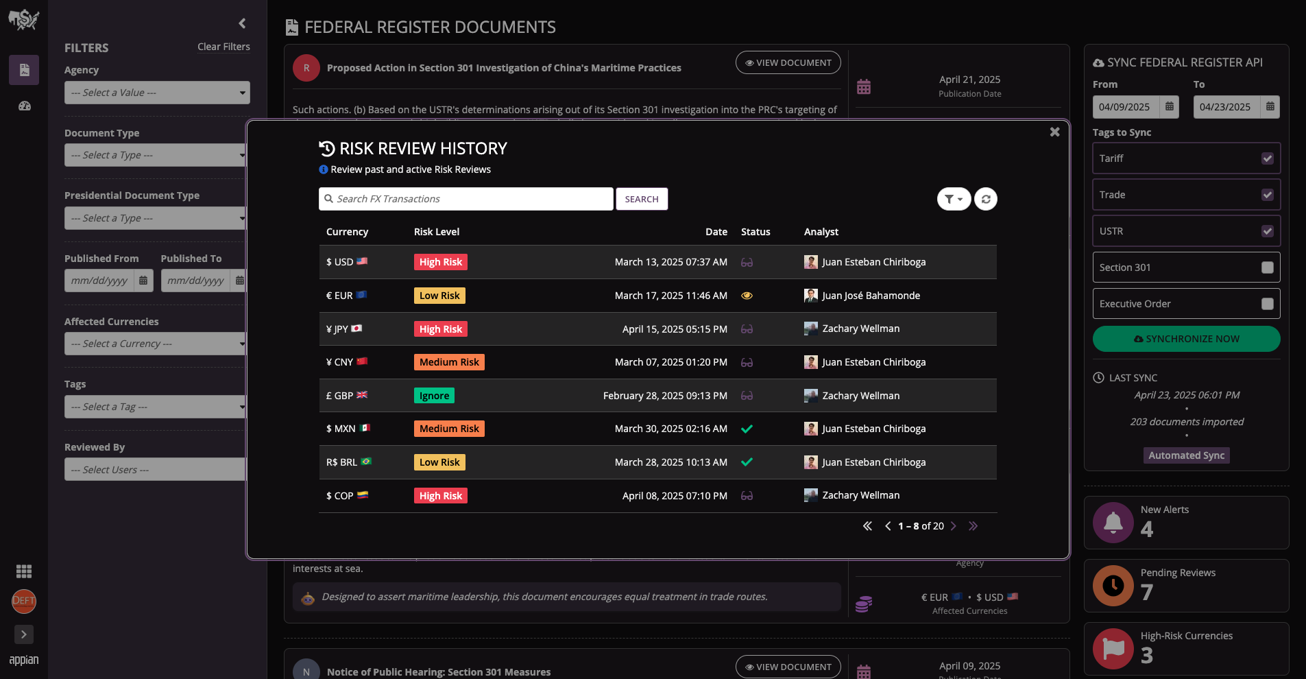 View Transaction